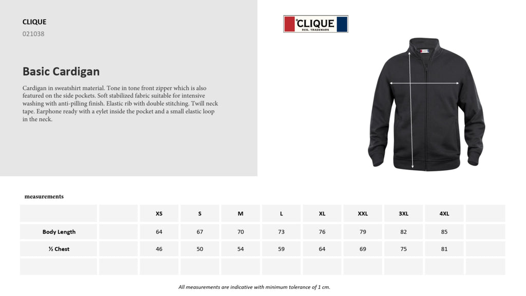 Basic Cardigan Junior / Norsk Optimistjolleklubb