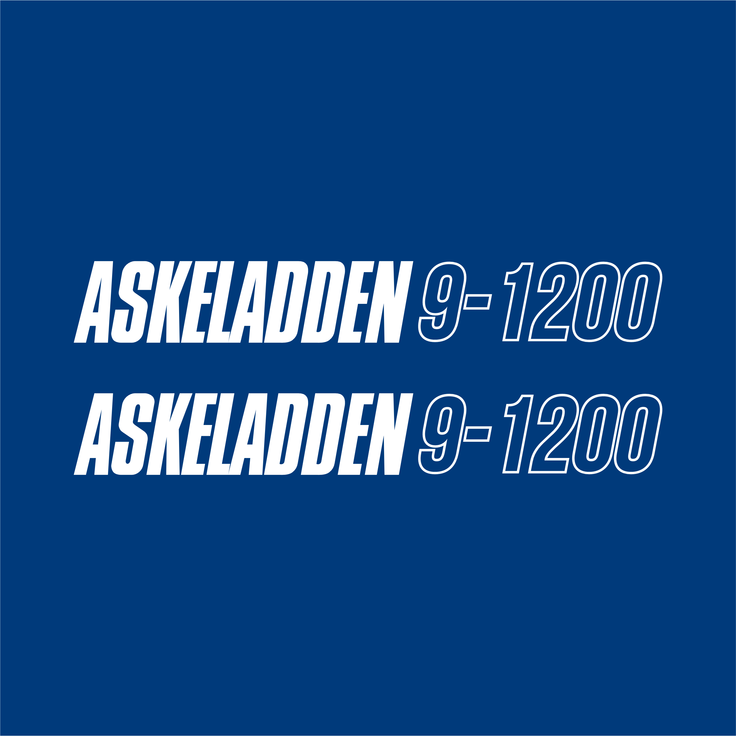 Båtlogo ASKELADDEN 9-1200