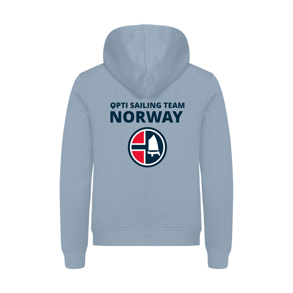 Miami Hoody Soft Blue / Norsk Optimistjolleklubb