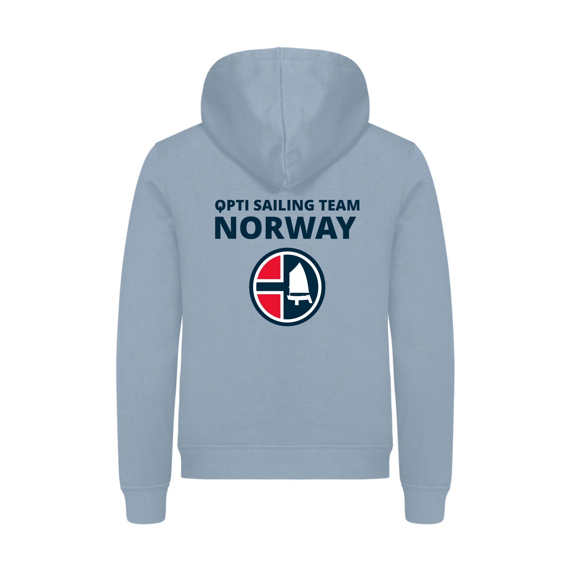 Miami Hoody Soft Blue / Norsk Optimistjolleklubb