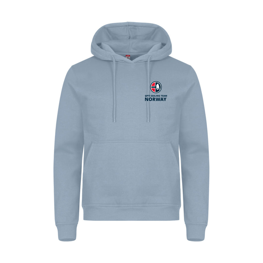 Miami Hoody Soft Blue / Norsk Optimistjolleklubb