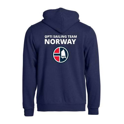 Basic Hoody Full Zip / Norsk Optimistjolleklubb